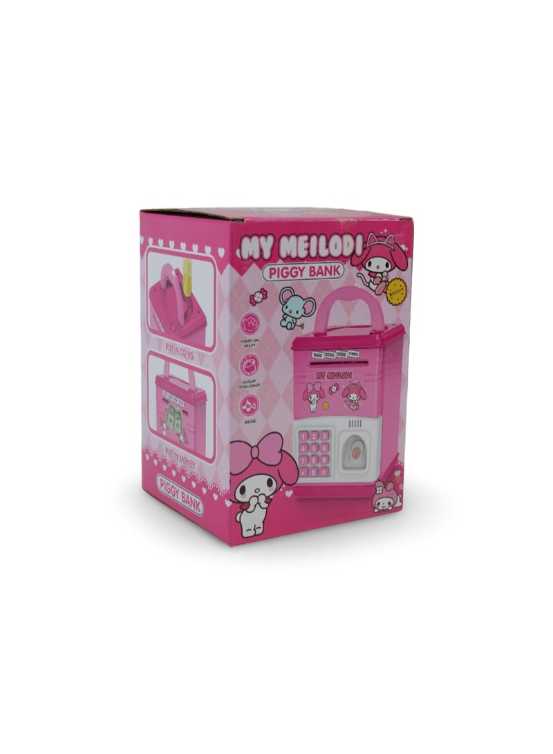 My Melody Electronic Money Bank Safe مع Fingerprint - Image 2